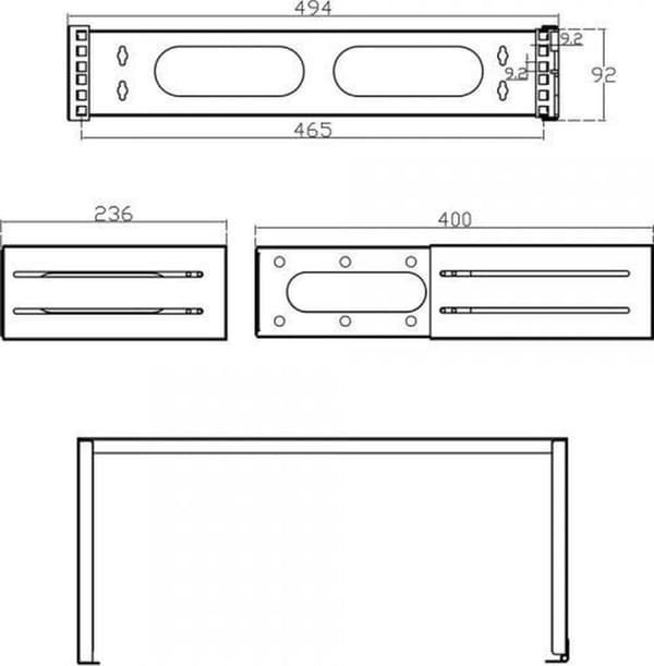 InLine 19102A rack