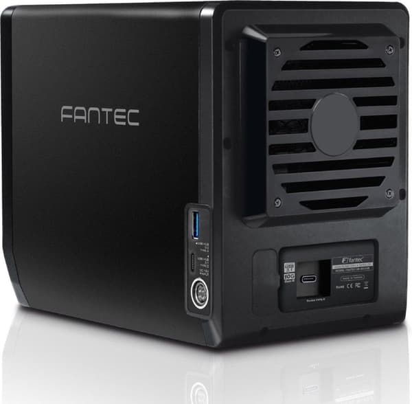 Fantec QB-35U31R levyryhmä Tower Black