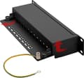 Miniatyrbillede 3 af 5: 10 tommer CAT6a STP patchpanel - 12 porte