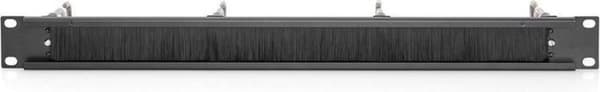 DIGITUS Kabelrangierpanel Stahlbügeln + harjaliuska 19" 1U