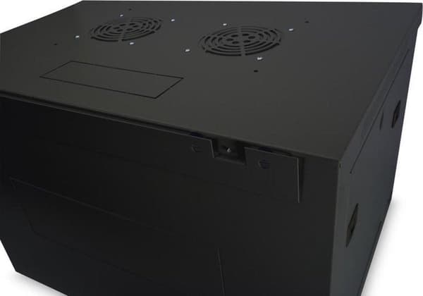 Digitus DN-19 09-U-EC-SW ställ 9U Väggställ Svart