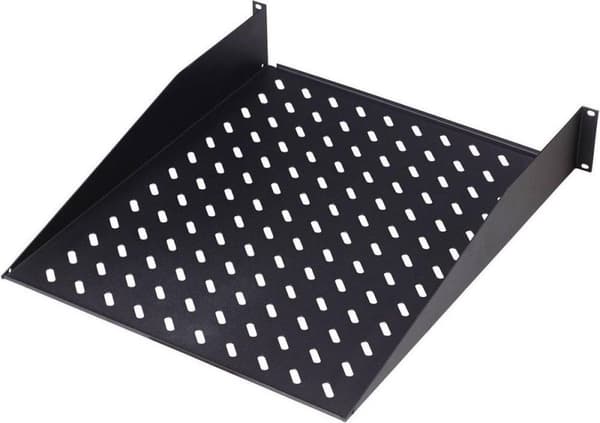 Digitus Dn-19 Tray-2-Sw 19 tommer Server rack skabsbund 2 HE Fast installation Velegnet til skabsdybde: fra 600 mm Sort