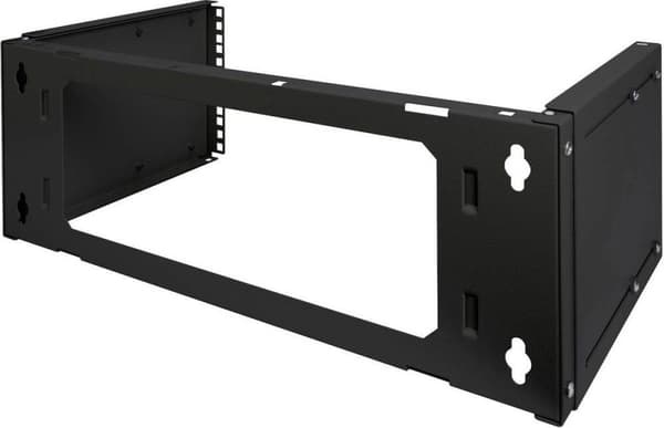 Digitus DN-19 PB-4U-SW Vægmonteringsmærkeholder (BxHxD) 505 x 195 x 250 mm 4 U Sort (RAL 9005)