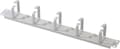 Miniatyrbillede 6 af 6: DIGITUS Rangierpanel 1U 5x Ringe 40x60mm grå