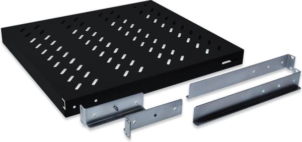 Digitus DN-97645 19 tum Server rack skåp bas 1 U Variabla monteringsskenor Lämplig för skåp djup: 600 mm Svart