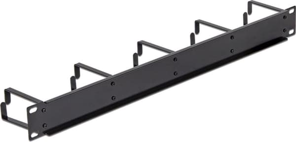 19'' kabelstyringspanel - sort