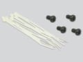 Miniatyrbillede 6 af 6: 19'' Patch Panel 1U med roterbare porte til 24 Keystone-moduler / sort