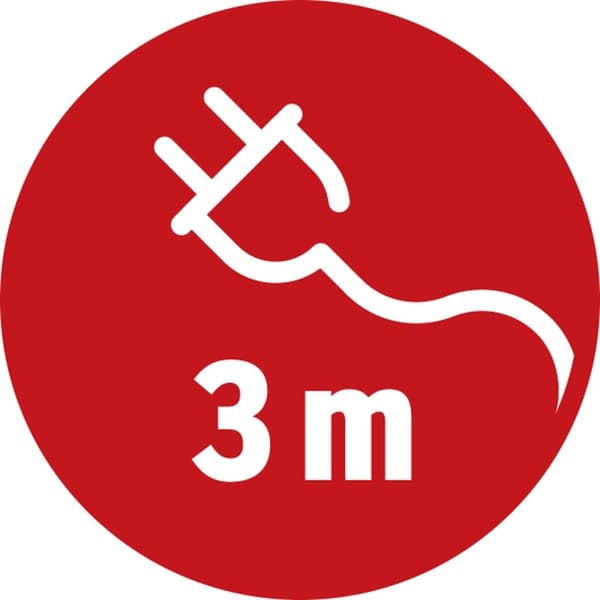 "Premium-Line Technology 8-vägs svart/ljusgrå 3m H05VV-F 3G1.5 19\" format"