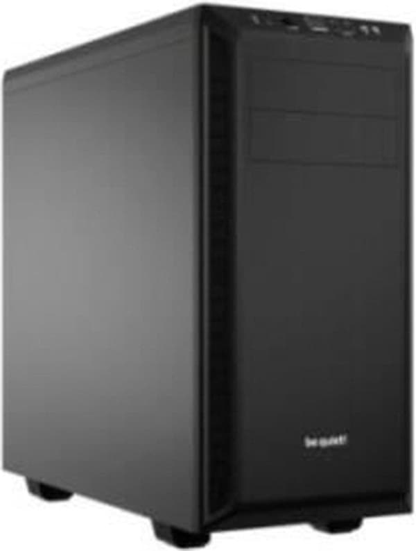 Var tyst! Pure Base 600 Midi Tower Svart Svart