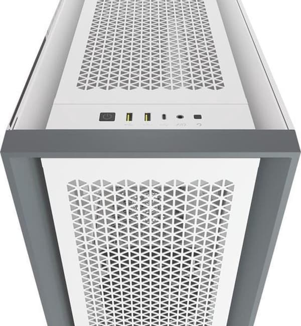 Corsair 5000D AIRFLOW MIDI-torni, valkoinen