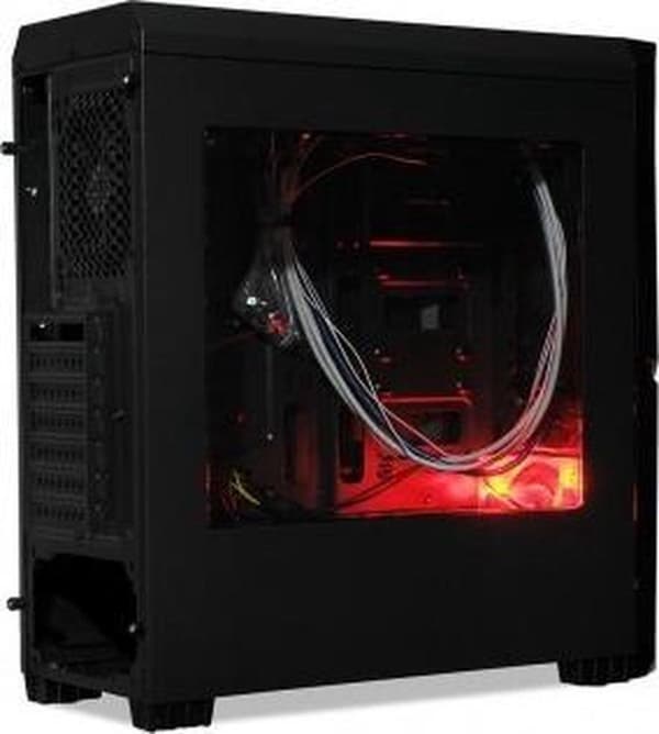 iBox ORCUS X14 Midi Tower Sort