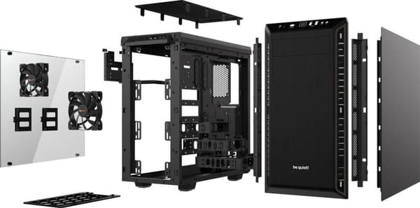 var tyst! Pure Base 600 Window Midi Tower Svart