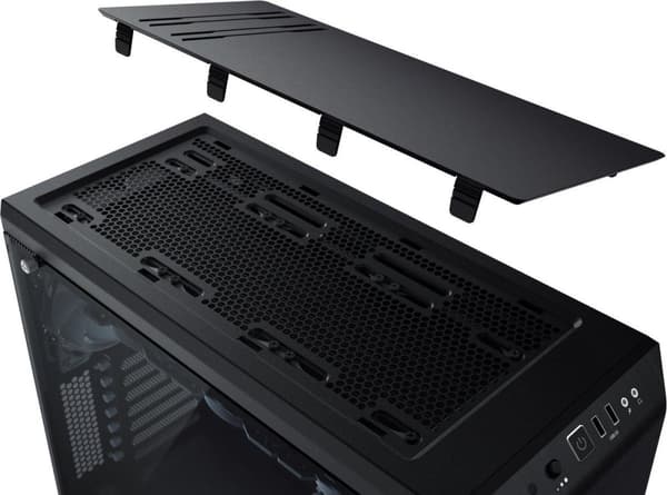 var tyst! Pure Base 600 Window Midi Tower Svart