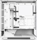 Miniatyrbillede 7 af 7: NZXT H5 FLOW Hvid - Midtower model - Mini-ITX, Micro-ATX, ATX - ingen strømforsyning - SGCC stål, hærdet glas - Hvid