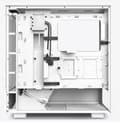 Pikkukuva 5 / 6: NZXT H5 ELITE Valkoinen - Keskitornimalli - Mini-ITX, Micro-ATX, ATX - ei virtalähdettä - SGCC teräs, karkaistu lasi - valkoinen