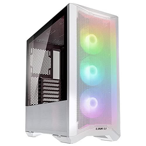 Lian Li LANCOOL II Mesh C RGB Snow Edition Midi Tower, hærdet glas - hvid (Lancool II mesh C RGB sne)