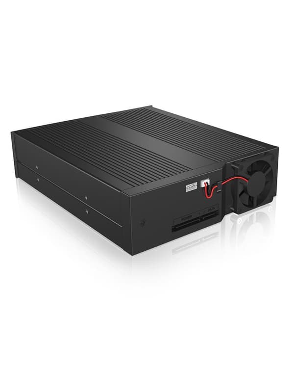 RaidSonic ICY BOX IB-170SK-B - Mobile Storage Rack - 8.9 cm (3.5") - Black (17000)