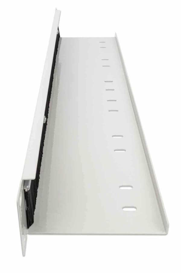 Intellinet - telinekaapelin sisäänvientielementti - harmaa RAL 7035 - 1U - 48,3 cm (19") (2 kpl pakkaus) (715836)