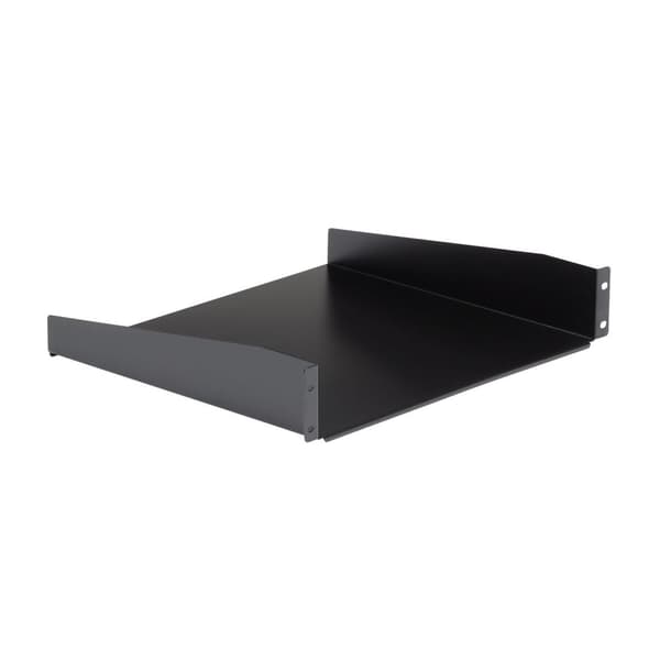 StarTech.com 48,30 cm (19") 2U hylde til serverskab, bæreevne op til 20 kg, fremstillet af stålplade - stativ - hylde - til P/N: RK4320AV, 4POSTRACK25