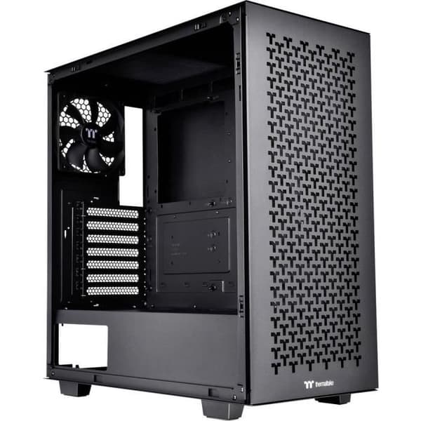 PC-hölje - Thermaltake - Divider 300 TG Air - Svart - 2 fläktar - Sidofönster