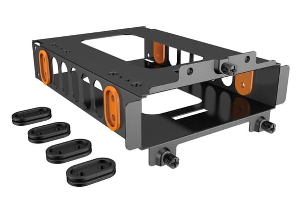 vær stille! BGA05 Computer Case Parts Universal Hard Drive Cage