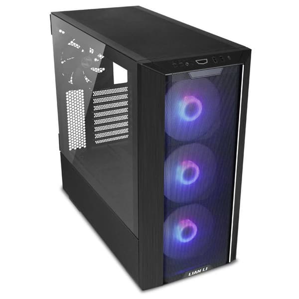 Lian Li Lian Li LANCOOL III Midi-Tower, RGB - schwarz Midi-Tower Datorchassi Svart