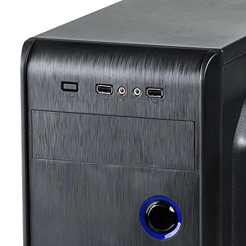 Akyga AK939BL tietokoneen kotelo Midi Tower musta