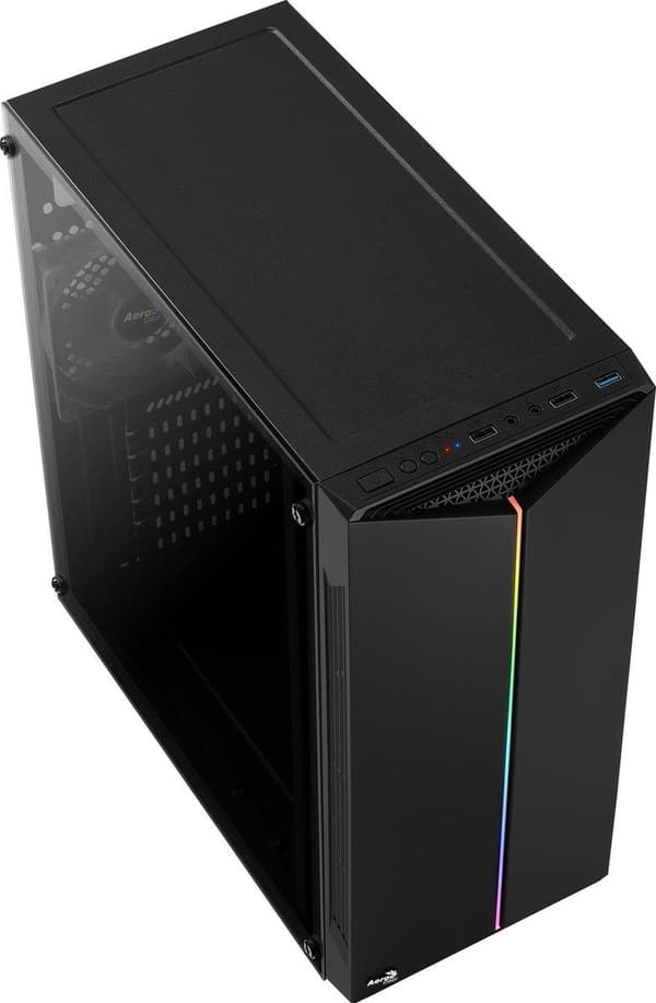 Aerocool Split Midi Tower Svart