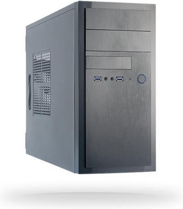 Chieftec HT-01B-350GPB datorfodral Midi Tower Black 350 W Svart