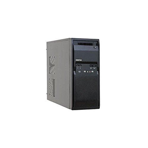 Chieftec LG-01B-OP tietokonekotelo Midi Tower musta musta