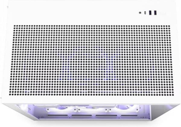 NZXT H9 Helvit - Midi Tower - PC - Vit - ATX - micro ATX - Mini-ITX - Stål - Härdat glas - 16,5 cm (CM-H91FW-01)