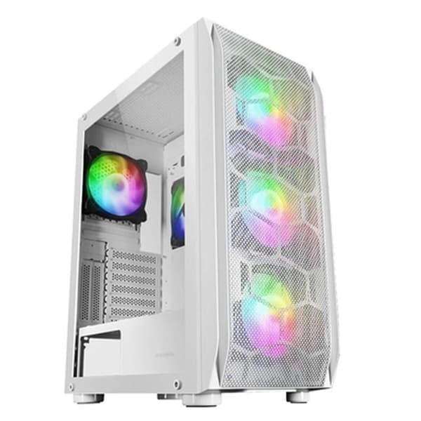 ATX Semi-tårn kasse Mars Gaming MC-KX Hvid ARGB