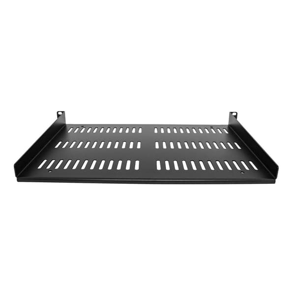 StarTech.com 1U rackhylde - Universal ventileret 19 tommer serverrackhylde/bakke til AV/data/netværksudstyr - Cantilever/Cantilever - Holdbart design