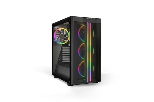 Vær stille! PURE BASE 500 FX Sort Midi Tower Sort Sort