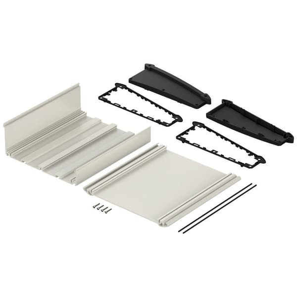 Bopla ALU-Topline ATPH-IP 2385-0250 SET Panelhölje (L x B x H) 232.60 x 250 x 86.20 mm Aluminium, ABS Natur, Svart (RAL