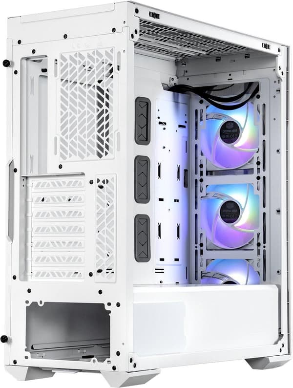 Cooler Master MasterBox TD500 Mesh V2 - Midi Tower - PC - Vit - ATX - micro ATX - SSI CEB - Mini-ITX - EATX - Mesh - Härdat glas - Plast - Stål - Mult