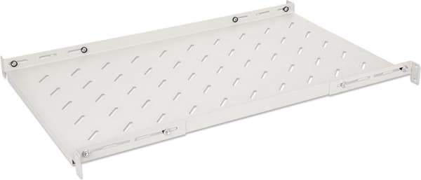 INTELLINET 48,30 cm (19") variable hyldeskinner 750 mm dyb grå (714136)
