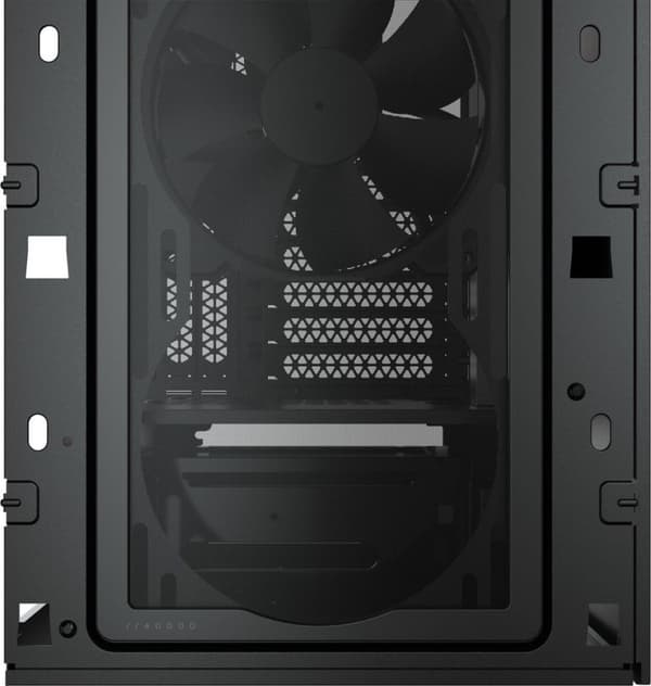 CORSAIR iCUE 4000D RGB Airflow - Keskitorni - E-ATX - ikkunallinen sivupaneeli (karkaistu lasi) - ei virransyöttöä (ATX) - musta - USB/Audio (CC-90112