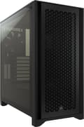 Pikkukuva 1 / 7: CORSAIR iCUE 4000D RGB Airflow - Keskitorni - E-ATX - ikkunallinen sivupaneeli (karkaistu lasi) - ei virransyöttöä (ATX) - musta - USB/Audio (CC-90112