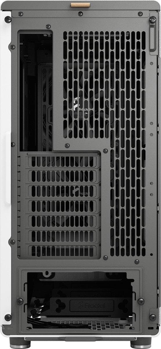 Fractal Design North - Mellemtårn - ATX - ingen strømforsyning (ATX) - Kridhvid - USB/Audio (FD-C-NOR1C-03)