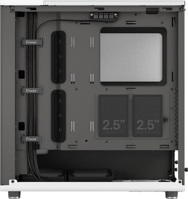 Fractal Design North - Mellemtårn - ATX - ingen strømforsyning (ATX) - Kridhvid - USB/Audio (FD-C-NOR1C-03)