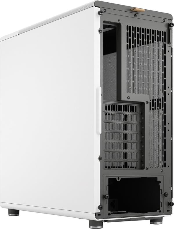 Fractal Design North - Mellemtårn - ATX - ingen strømforsyning (ATX) - Kridhvid - USB/Audio (FD-C-NOR1C-03)