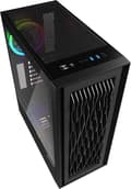 Miniatyrbild 3 av 8: Sharkoon RGB Wave - Tower - ATX - sidopanel med fönster (härdat glas) - ingen strömförsörjning - USB/ljud