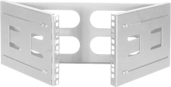 Logilink - Rack Bracket - velegnet til vægmontering - lysegrå, RAL 7035 - 4U - 48,3 cm (19") (W04B40G)