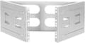 Miniatyrbillede 4 af 7: Logilink - Rack Bracket - velegnet til vægmontering - lysegrå, RAL 7035 - 4U - 48,3 cm (19") (W04B40G)