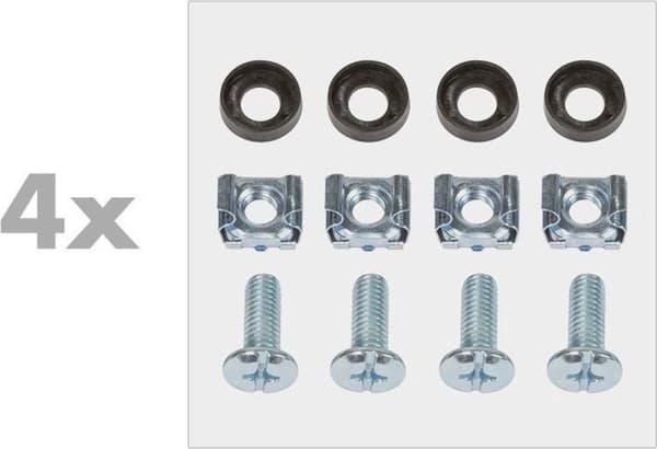 Logilink - Rack Bracket - velegnet til vægmontering - lysegrå, RAL 7035 - 4U - 48,3 cm (19") (W04B40G)