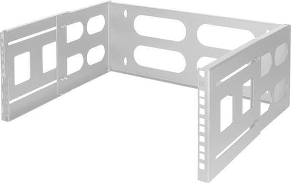 Logilink - Rack Bracket - velegnet til vægmontering - lysegrå, RAL 7035 - 4U - 48,3 cm (19") (W04B40G)