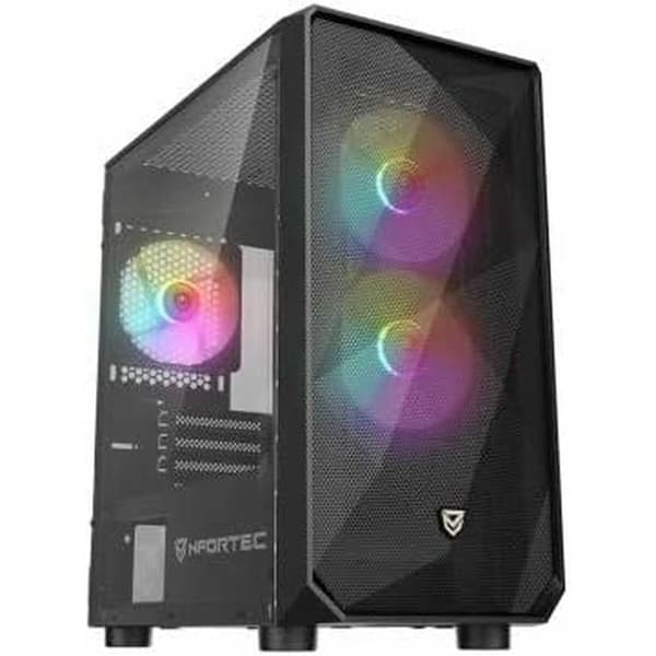 ATX-kasse Nfortec DYS Sort