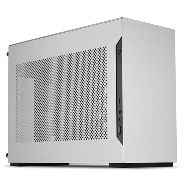 Lian Li Lian Li DAN Cases A4-H2O A4 Mini-ITX Gehäuse, PCIE4.0 Riserkabel - silber Mini-Tower Datorchassi GAMER Silver Silver