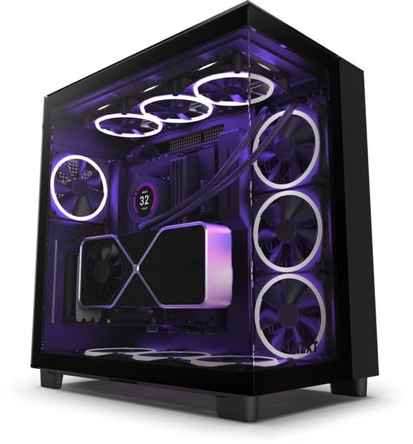 NZXT Case H9 Elite Black Midi ATX (CM-H91EB-01)